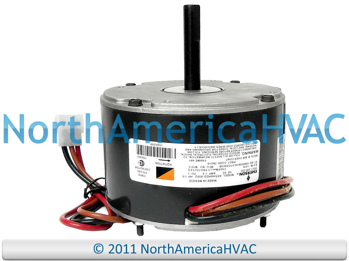 OEM MOTOR 1/5 HP 208-230 Volt Replaces Emerson K55HXRKR-5599